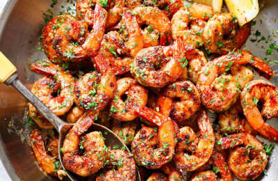 Cajun Shrimp Snack with a Kick