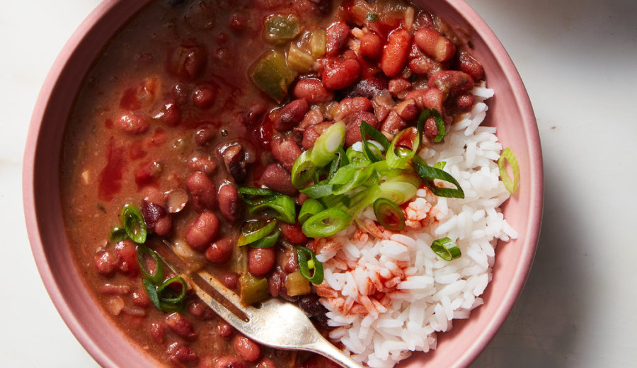 Quick NOLA-Style Vegan Red Beans with Instant Pot®