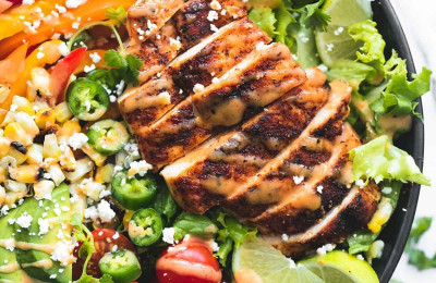 Fiesta-Inspired Grilled Chicken Salad