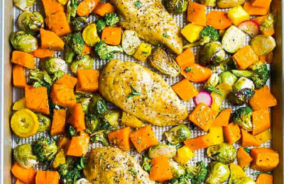 Sheet Pan Dinner: Keto Chicken Edition