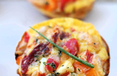 Muffin Pan Pizza Frittatas