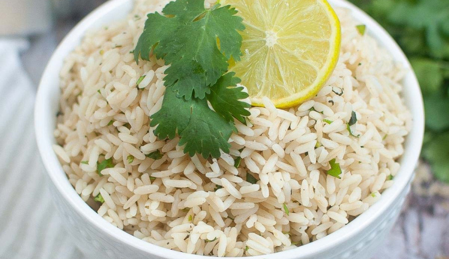 Quick Lime-Cilantro Rice in the Instant Pot®