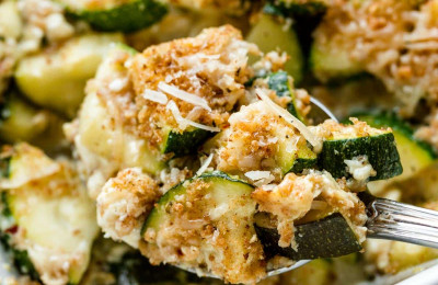 Feta and Zucchini Casserole