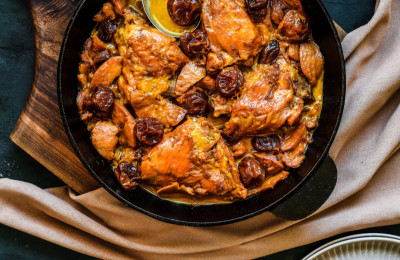Quince and Cinnamon Stew