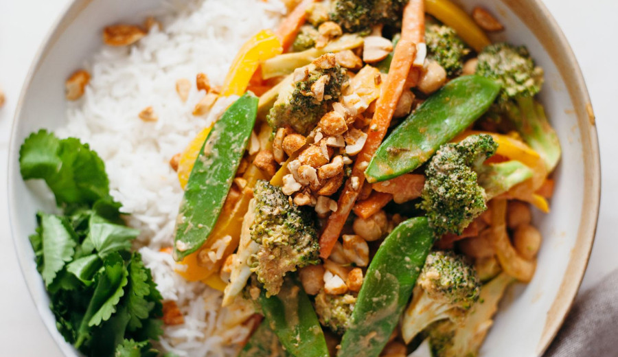 Vegan Stir-Fry Loaded with Protein