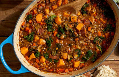 Vegan Stock for the Slow Cooker (Gluten-Free)