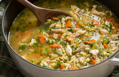 Blissful Turkey Soup