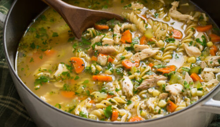 Blissful Turkey Soup