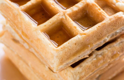 Waffles Made Without Animal Products