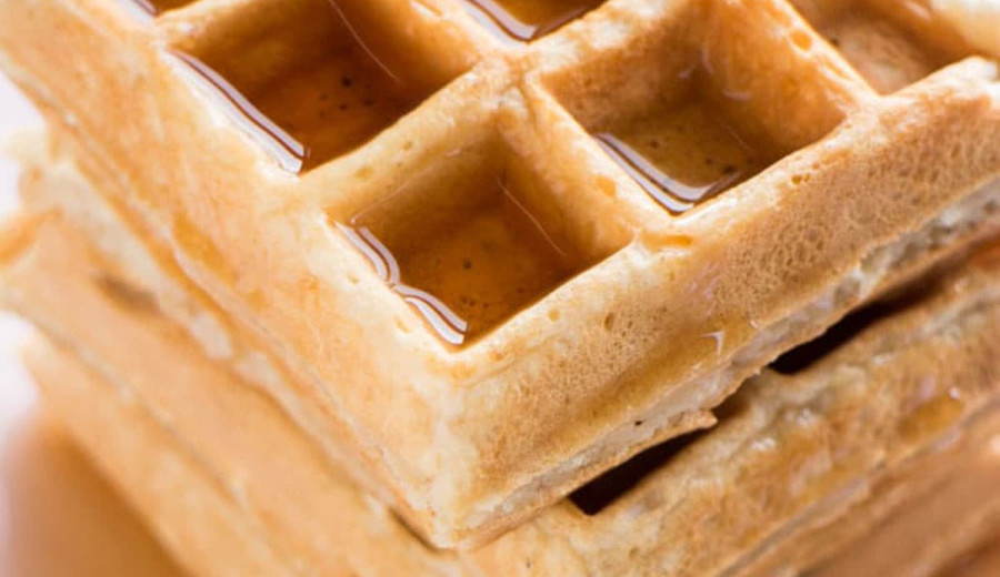 Waffles Made Without Animal Products