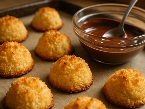 Coconut Vanilla Macaroons (Free from Gluten and Nuts) step 1