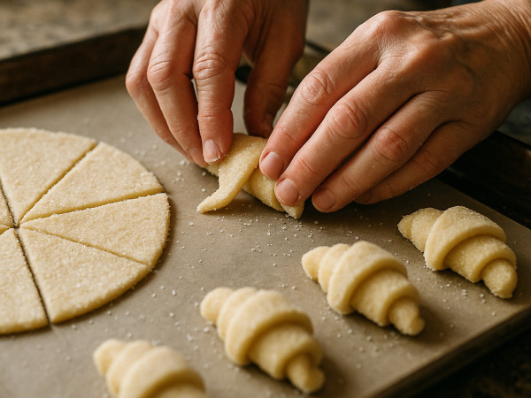 Grandma Womack's Delicious Butterhorn Cookies step 3