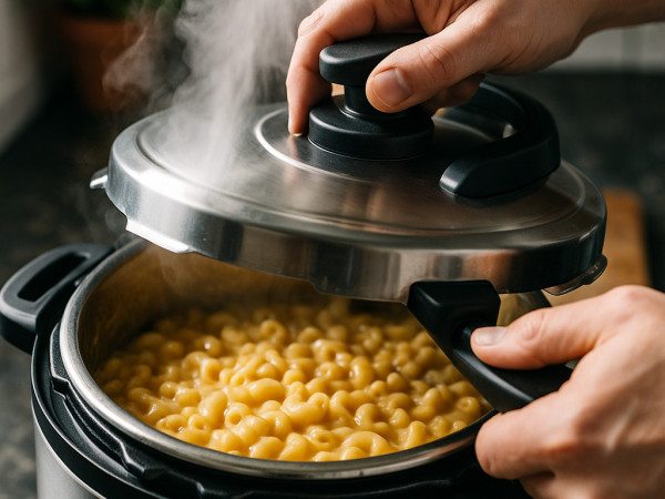 Rich and Creamy Mac and Cheese Made in a Pressure Cooker step 2