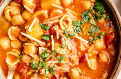 Chickpea Soup with an Italian Twist