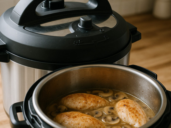 Quick and Simple Chicken Marsala in the Instant Pot® step 4