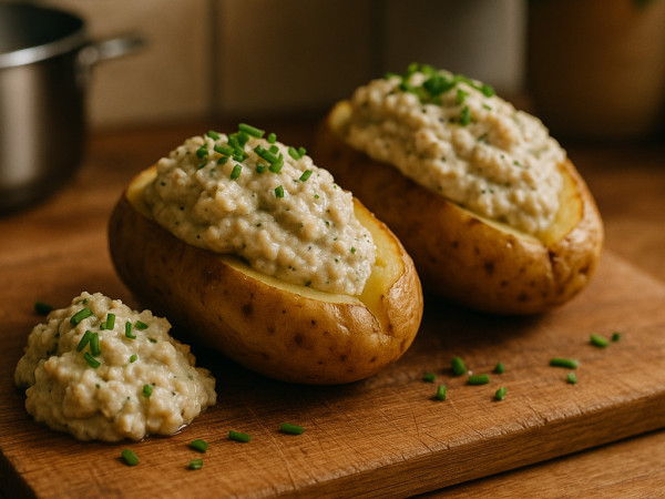 Vegan Stuffed Potatoes with Extra Filling step 1