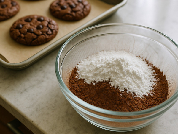 Ghirardelli's Flourless Fudgy Chocolate Chip Cookies step 2