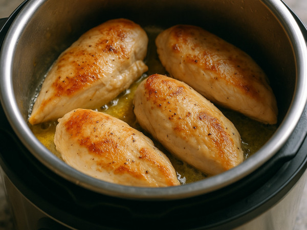 Quick and Simple Chicken Marsala in the Instant Pot® step 1