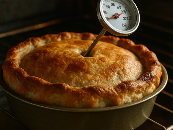 Savory Meat Pie with a Hot Water Crust step 5