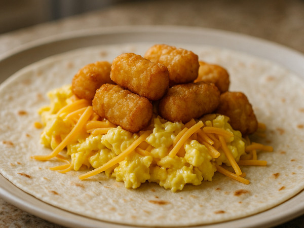 Hearty Country Breakfast Burritos step 3