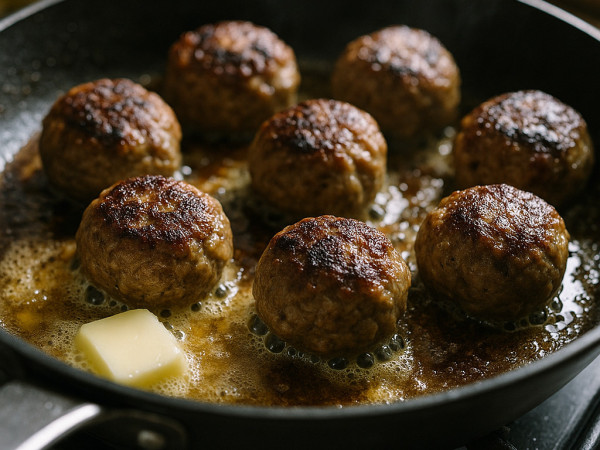 Swedish Meatballs Made in a Slow Cooker step 2