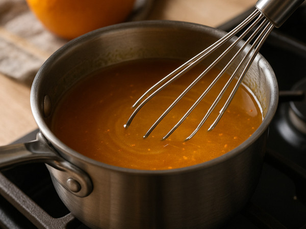 Carrot Bundt® Cake Drizzled with Orange-Bourbon Glaze step 3