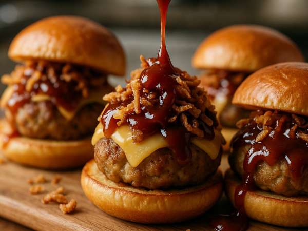 Turkey Sliders with Barbecue Sauce step 3